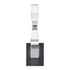 ZEEV Lighting Mamadim LED 2 Inch x2 Inch Single Crystal Wall Sconce in Satin Black in Satin Brushed Black Finish Model: WS11312-LED-1-2x2-SBB