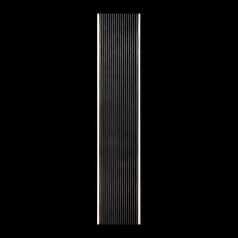 ZEEV Lighting Oluk 24 Inch Sleek Designer LED Wall Sconce in Matte Black in Oxide Black Finish Model: EW10502-LED-24-BX