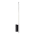 ZEEV Lighting Oluk 24 Inch Sleek Designer LED Wall Sconce in Matte Black in Oxide Black Finish Model: EW10502-LED-24-BX