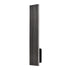ZEEV Lighting Oluk 24 Inch Sleek Designer LED Wall Sconce in Matte Black in Oxide Black Finish Model: EW10502-LED-24-BX