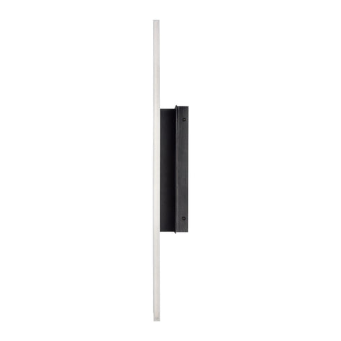ZEEV Lighting Oluk 28 Inch Sleek Designer LED Wall Sconce in Matte Black in Oxide Black Finish Model: EW10504-LED-28-BX