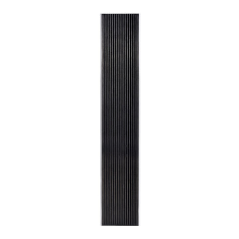 ZEEV Lighting Oluk 28 Inch Sleek Designer LED Wall Sconce in Matte Black in Oxide Black Finish Model: EW10504-LED-28-BX