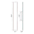 ZEEV Lighting Oluk 35 Inch Sleek Designer LED Wall Sconce in Brushed Aluminum Model: EW10505-LED-35-AL