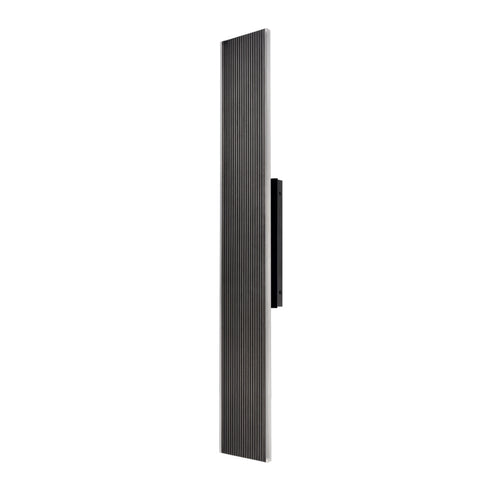ZEEV Lighting Oluk 35 Inch Sleek Designer LED Wall Sconce in Matte Black in Oxide Black Finish Model: EW10506-LED-35-BX