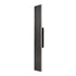 ZEEV Lighting Oluk 35 Inch Sleek Designer LED Wall Sconce in Matte Black in Oxide Black Finish Model: EW10506-LED-35-BX
