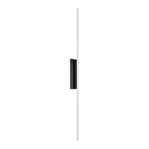 ZEEV Lighting Oluk 47 Inch Sleek Designer LED Wall Sconce in Matte Black in Oxide Black Finish Model: EW10508-LED-47-BX