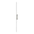 ZEEV Lighting Oluk 72 Inch Sleek Designer LED Wall Sconce in Brushed Aluminum Model: EW10509-LED-71-AL