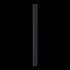 ZEEV Lighting Oluk 72 Inch Sleek Designer LED Wall Sconce in Matte Black in Oxide Black Finish Model: EW10510-LED-71-BX