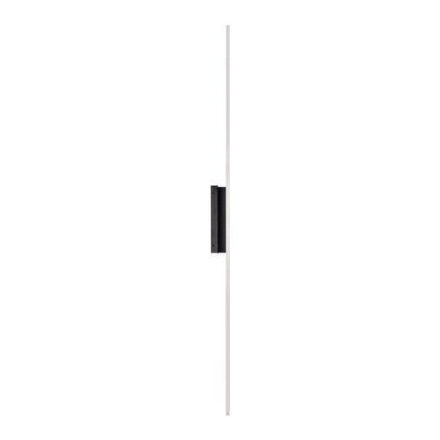 ZEEV Lighting Oluk 72 Inch Sleek Designer LED Wall Sconce in Matte Black in Oxide Black Finish Model: EW10510-LED-71-BX