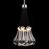 ZEEV Lighting VASO LED 3CCT 7 Light Heavy Clear Rain Drop Glass in Polished Nickel Cluster Chandelier Model: PC10915-LED-7-PN