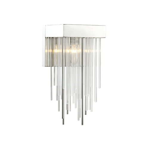 ZEEV Lighting WATERFALL 17 Light 48 Inch Rectangular in Aged Brass Crystal Chandelier Model: CD10330-17-AGB