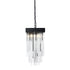 Zeev Lighting WATERFALL 4 Light 4 Light 12 Inch Square in Aged Brass Crystal Pendant Light Model: P30107-4-P-AGB