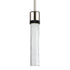 ZEEV Lighting ZIGRINA 10 Inch LED 3CCT Clear Dome Glass Pendant Light and in Polished Nickel with Black Metal Finish Model: P11703-LED-PN-K-SBB-G12
