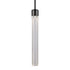 ZEEV Lighting ZIGRINA 10 Inch LED 3CCT Clear Dome Glass Pendant Light and in Satin Brushed Black with Nickel Metal Finish Model: P11704-LED-SBB-K-PN-G12