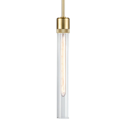 ZEEV Lighting ZIGRINA 8 Inch E26 Clear Globe Glass Pendant Light and in Aged Brass Metal Finish Model: P11705-E26-AGB-G11