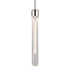 ZEEV Lighting ZIGRINA 8 Inch E26 Clear Globe Glass Pendant Light and in Polished Nickel Metal Finish Model: P11707-E26-PN-G11