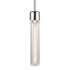 ZEEV Lighting ZIGRINA 8 Inch E26 Clear Globe Glass Pendant Light and in Polished Nickel Metal Finish Model: P11707-E26-PN-G11