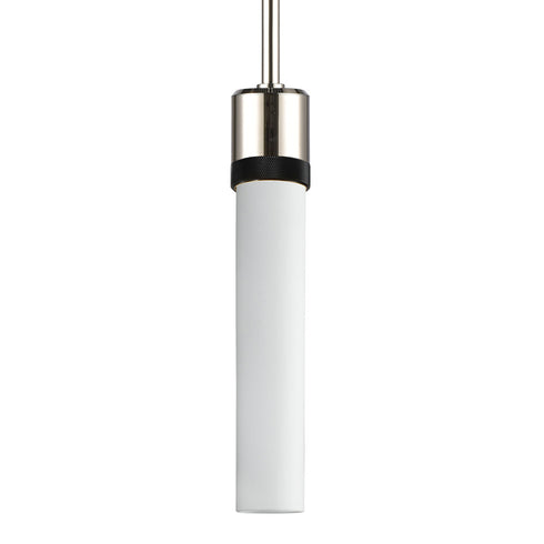 ZEEV Lighting ZIGRINA 8 Inch E26 Clear Globe Glass Pendant Light and in Polished Nickel with Black Metal Finish Model: P11707-E26-PN-K-SBB-G11