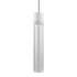 ZEEV Lighting ZIGRINA 8 Inch LED 3CCT Clear Globe Glass Pendant Light and in Matte White Metal Finish Model: P11702-LED-MW-G11