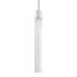 ZEEV Lighting ZIGRINA 8 Inch LED 3CCT Clear Globe Glass Pendant Light and in Matte White Metal Finish Model: P11702-LED-MW-G11