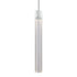 ZEEV Lighting ZIGRINA 8 Inch LED 3CCT Clear Globe Glass Pendant Light and in Matte White Metal Finish Model: P11702-LED-MW-G11