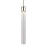 ZEEV Lighting ZIGRINA 8 Inch LED 3CCT Clear Globe Glass Pendant Light and in Polished Nickel Metal Finish Model: P11703-LED-PN-G11