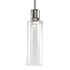ZEEV Lighting ZIGRINA 8 Inch LED 3CCT Clear Globe Glass Pendant Light and in Polished Nickel Metal Finish Model: P11703-LED-PN-G11