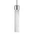 ZEEV Lighting ZIGRINA 8 Inch LED 3CCT Clear Globe Glass Pendant Light and in Polished Nickel Metal Finish Model: P11703-LED-PN-G11