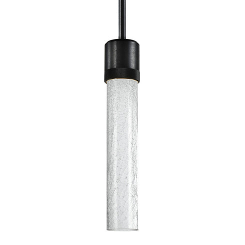 ZEEV Lighting ZIGRINA 8 Inch LED 3CCT Clear Globe Glass Pendant Light and in Satin Brushed Black Metal Finish Model: P11704-LED-SBB-G11