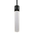 ZEEV Lighting ZIGRINA 8 Inch LED 3CCT Clear Globe Glass Pendant Light and in Satin Brushed Black Metal Finish Model: P11704-LED-SBB-G11