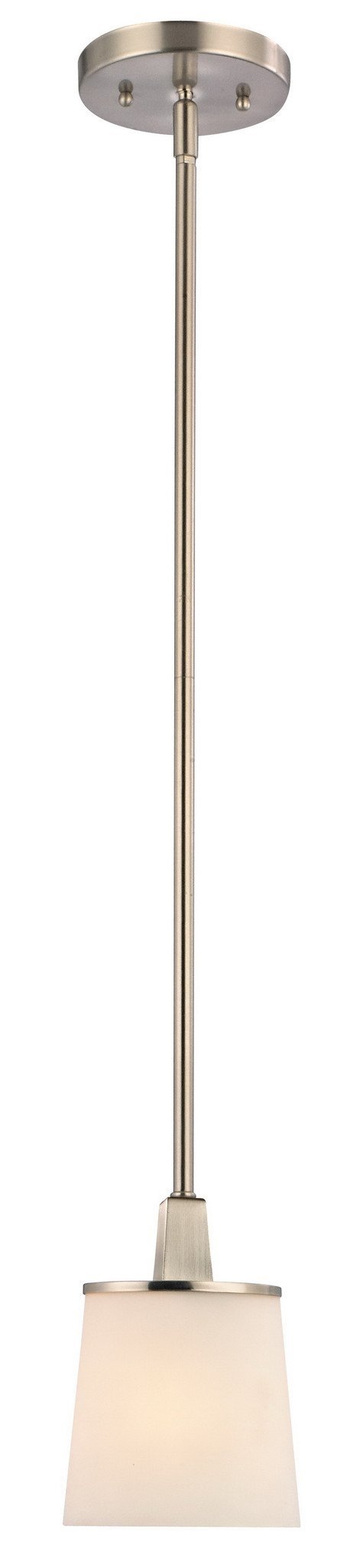 1091-09 Dolan Designs Ellipse II Mini Pendant Satin Nickel