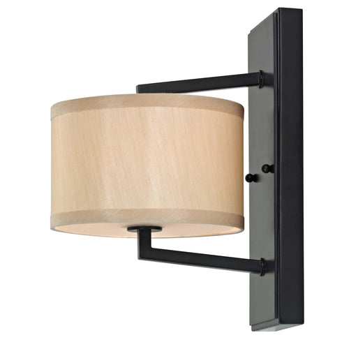 1886-40 Dolan Designs Monaco wall sconce ebony bronze