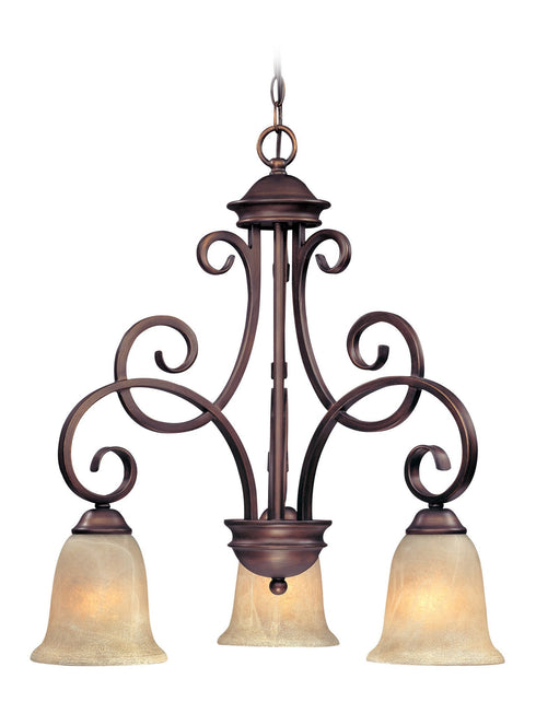 2089-133 Dolan Designs Medici 3 Light Chandelier English Bronze