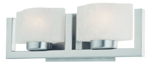2247-09 Dolan Designs Uptown 2 Light Bath Satin Nickel