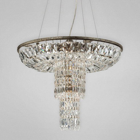 25650-013 Eurofase Rosalia 12lt Pendant Silver