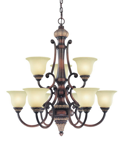 2642-211 Dolan Designs Bonita 9 Light 2Tier Chandelier Yuma