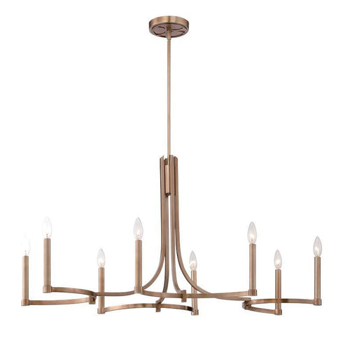 28058-014 Eurofase Cantu 8 Light Oval Chandelier