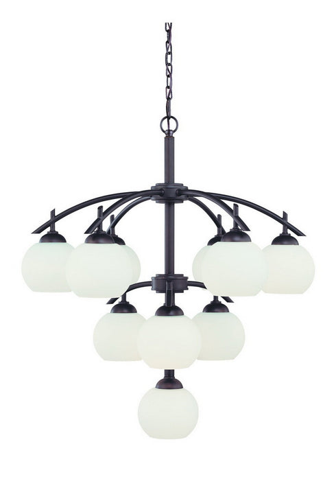 2872-78 Dolan Designs Cathedral 10 Light Chandelier
