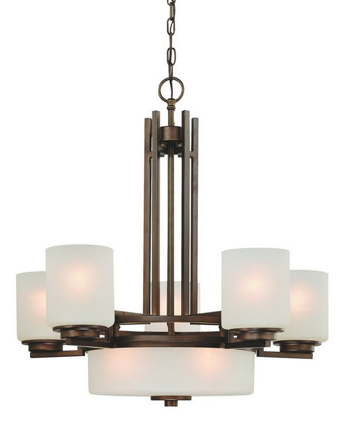 2880-62 Dolan Designs Multnomah 8 Light Chandelier