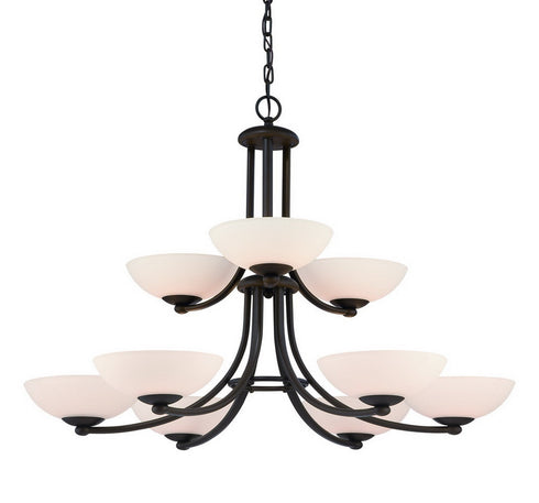 2902-78 Dolan Designs Rainier 9 Light Chandelier