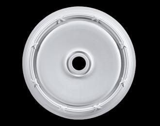 31 in. White Ceiling Medallion
