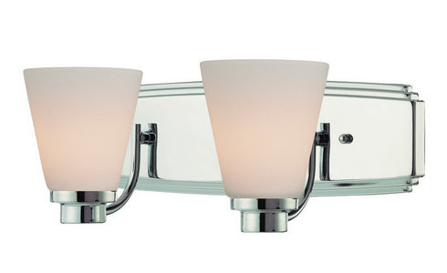 3402-26 Dolan Designs Southport 2 Light Bath Chrome