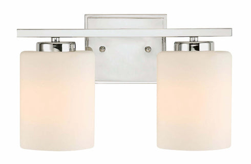 3882-26 Dolan Designs Chloe 2 Light bath bar chrome