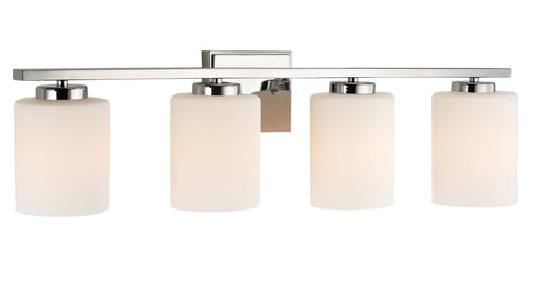 3884-26 Dolan Designs Chloe 4 Light bath bar chrome