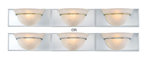 443-24 Dolan Designs Maxwell 3 Light Bath Chrome/Brass