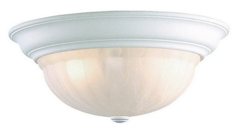 523-32 Dolan Designs Richland 3 Light Flushmount Classic White