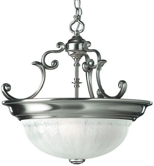 527-09 Dolan Designs Richland 3 Light Pendant Satin Nickel