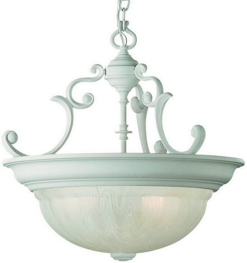 527-32 Dolan Designs Richland 3 Light Pendant Classic White