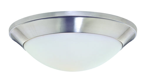 5401-09 Dolan Designs Rainier 1 Light Flushmount Satin Nickel