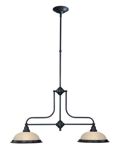 662-78 Dolan Designs Richland 2 Light Island Bolivian